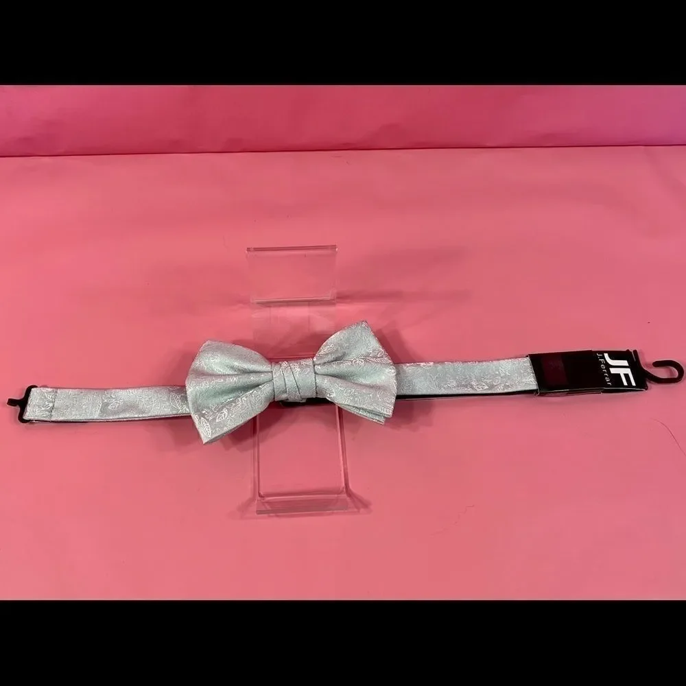 SEA-FOAM GREEN ADJUSTABLE BOW TIE by J. Ferrar NWT